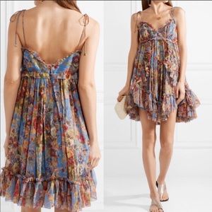Zimmermann Lovelorn ruffled floral print dress